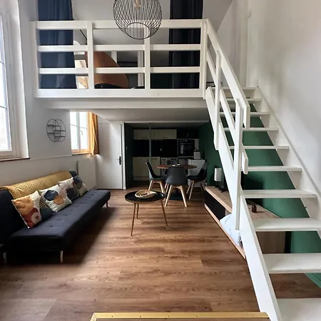 شقة Charmant Duplex Rouen Centre *