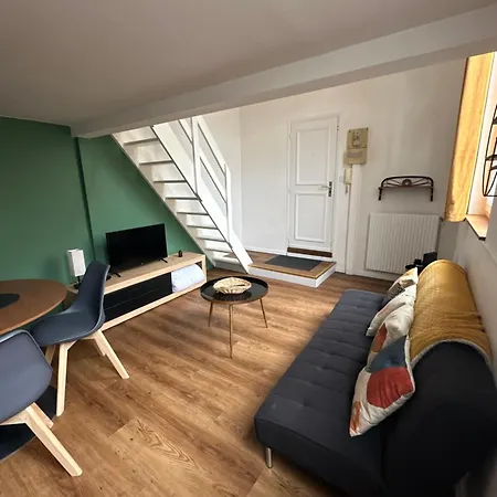 شقة Charmant Duplex Rouen Centre روان