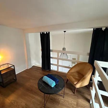 شقة Charmant Duplex Rouen Centre *